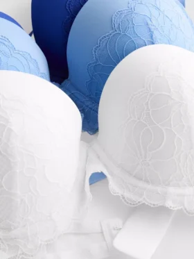 Pack de 3 sujetadores push-up de encaje de las tallas A-E