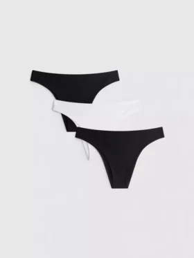 Pack de 3 tangas brasileñas invisibles