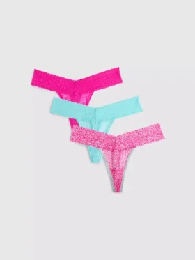 Pack de 3 tangas de encaje