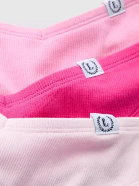 Pack de 3 tangas «Miami» de algodón