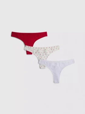 Pack de 3 tangas sin costuras