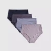 Pack de 4 braguitas de microfibra de talle alto