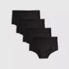 Pack de 4 braguitas de pantalones cortos de microfibra