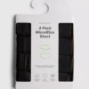Pack de 4 braguitas de pantalones cortos de microfibra