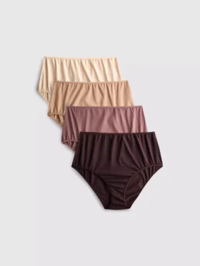 Pack de 4 calzoncillos de tono piel