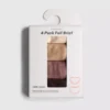 Pack de 4 calzoncillos de tono piel