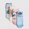 Pack de 4 pares de calcetines de zapatillas de Stitch de Disney