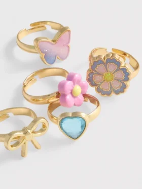 Pack de 5 anillos originales