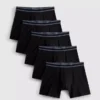 Pack de 5 bañadores básicos de jacquard