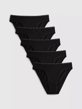 Pack de 5 bikinis con alto contenido en algodón