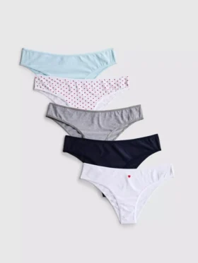 Pack de 5 braguitas brasileñas para el día a día