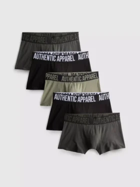 Pack de 5 braguitas de talle bajo estampadas
