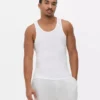 Pack de 5 camisetas sin mangas básicas