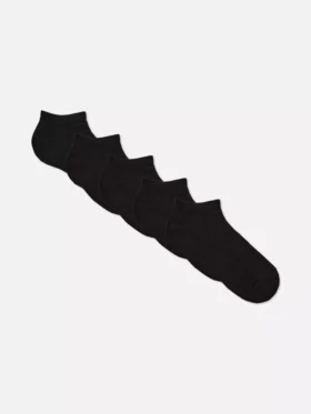 Pack de 5 pares de calcetines básicos para zapatillas