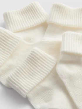 Pack de 5 pares de calcetines con puño acanalado