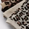 Pack de 5 pares de calcetines cortos con estampado animal