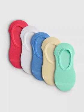 Pack de 5 pares de calcetines deportivos invisibles