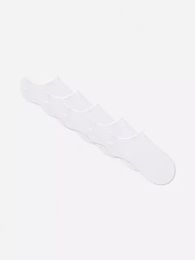 Pack de 5 pares de calcetines invisibles
