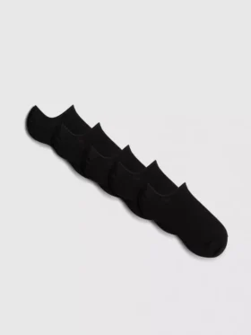 Pack de 5 pares de calcetines invisibles básicos