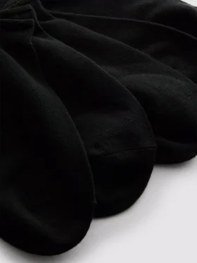Pack de 5 pares de calcetines invisibles básicos