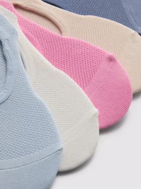 Pack de 5 pares de calcetines invisibles deportivos