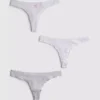 Pack de 5 tangas de algodón