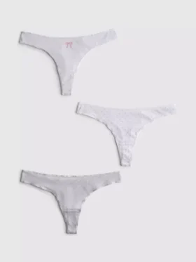 Pack de 5 tangas de algodón
