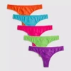 Pack de 5 tangas sin costuras