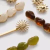 Pack de 6 horquillas de resina «Celestial» de Paula Echevarría