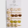 Pack de 6 horquillas de resina «Celestial» de Paula Echevarría
