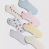 Pack de 7 calcetines tobilleros con estampado de frutas