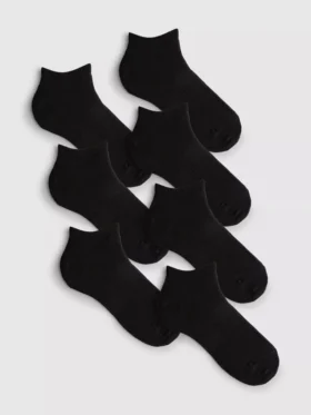 Pack de 7 pares de calcetines básicos para zapatillas