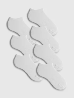 Pack de 7 pares de calcetines básicos para zapatillas