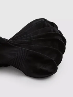 Pack de 7 pares de calcetines básicos para zapatillas