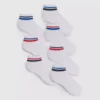 Pack de 7 pares de calcetines cortos a rayas