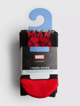 Pack de 7 pares de calcetines cortos de Marvel
