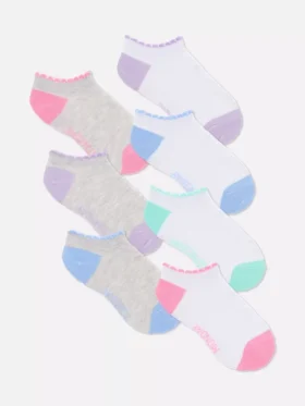 Pack de 7 pares de calcetines de zapatillas con los días de la semana