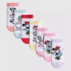 Pack de 7 pares de calcetines de zapatillas de Minnie Mouse de Disney