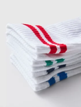 Pack de 7 pares de calcetines deportivos acanalados