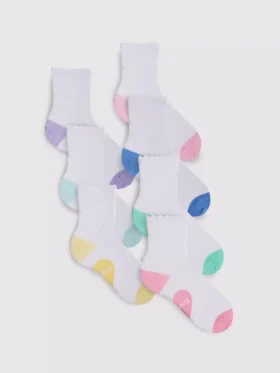 Pack de 7 pares de calcetines tobilleros con los días de la semana