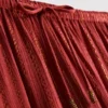Pantalones anchos brillantes de Paula Echevarría