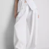 Pantalones anchos de lino plisados «The Edit»
