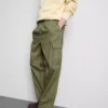 Pantalones cargo con cordón