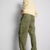 Pantalones cargo con cordón