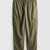 Pantalones cargo con cordón
