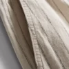 Pantalones Cortos a rayas de mezcla de lino
