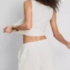 Pantalones Cortos arrugados de corte holgado de Paula Echevarría