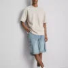 Pantalones cortos cargo de denim