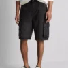 Pantalones cortos cargo de denim