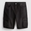 Pantalones cortos cargo de denim